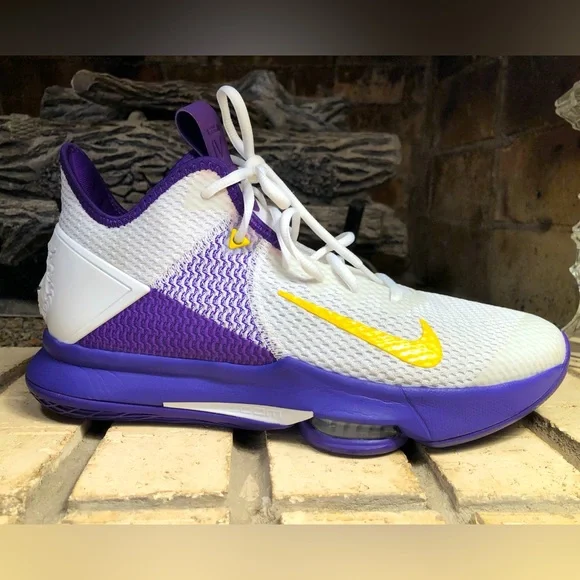 🤑PRICE DROP🤑 -  Nike - LeBron Witness IV - Los Angeles Lakers - Picture 10 of 16